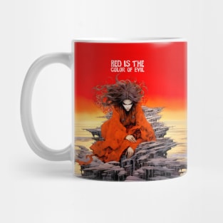 Halloween Red: Red is the Color of Evil Mug